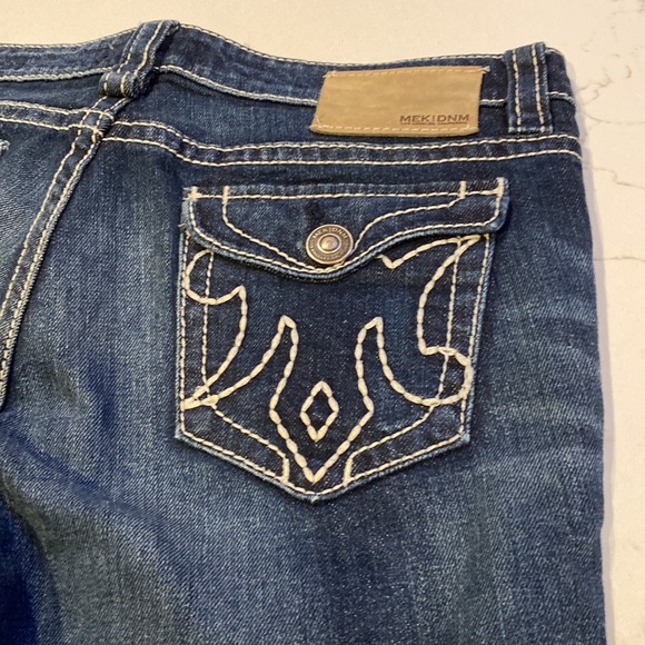 MEK DNM made in the USA. 32x34 (27 inseam) Slim Boot Oaxaca - Picture 16 of 16